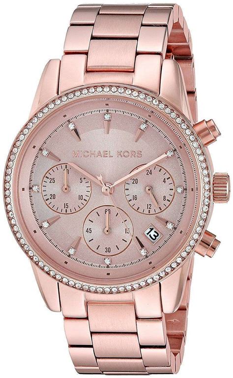 montre pour femme michael kors|Michael Kors diamond watch women's.